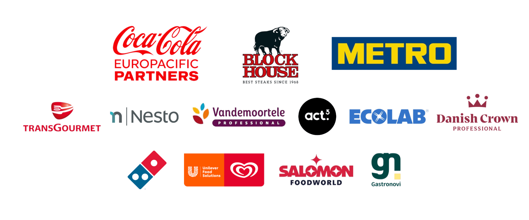 Frauenforum 2025_Partner Das Bild zeigt die Logos der Partner des Frauenforum Foodservice 2025.