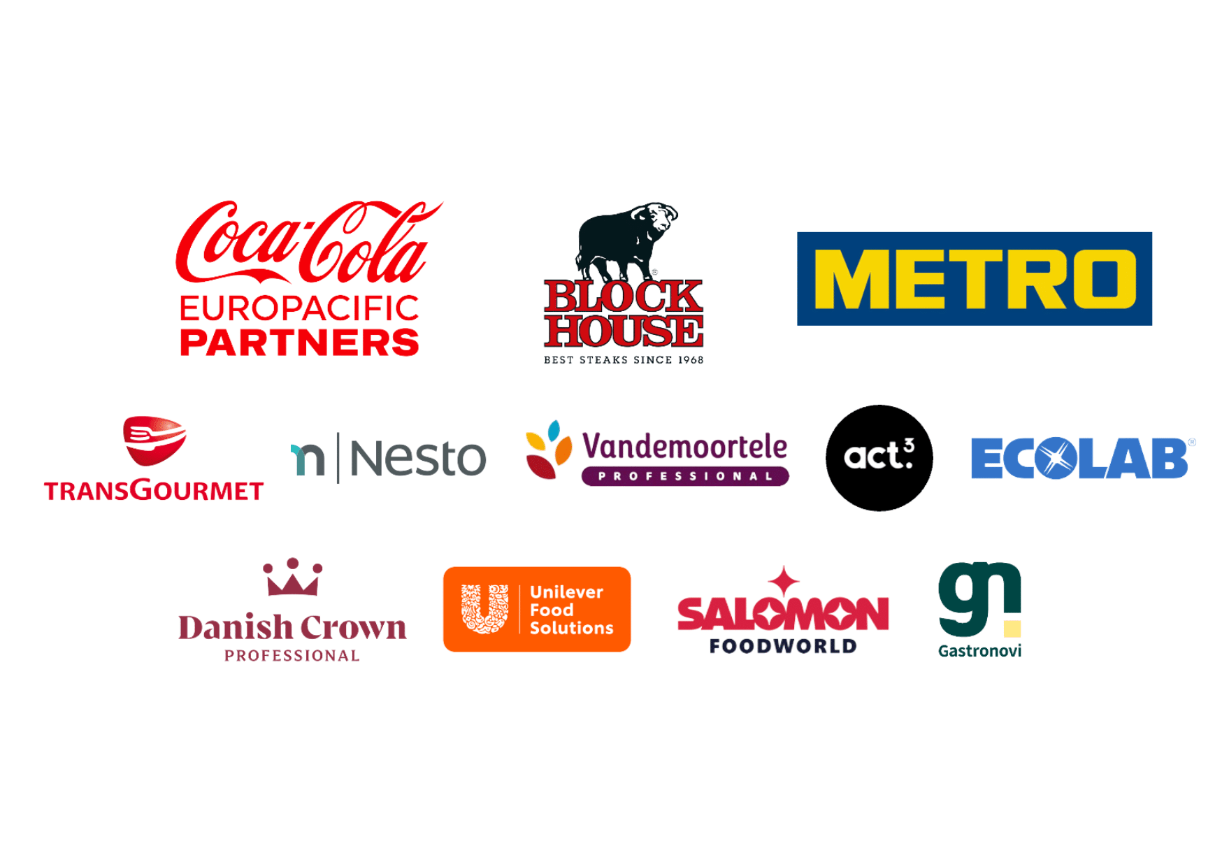 Frauenforum 2025_Partner Das Bild zeigt die Logos der Partner des Frauenforum Foodservice 2025.