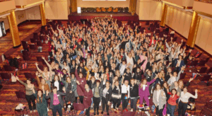 Das Bild zeigt Teilnehmerinnen am 10. Frauenforum FOODSERVICE in Hamburg.